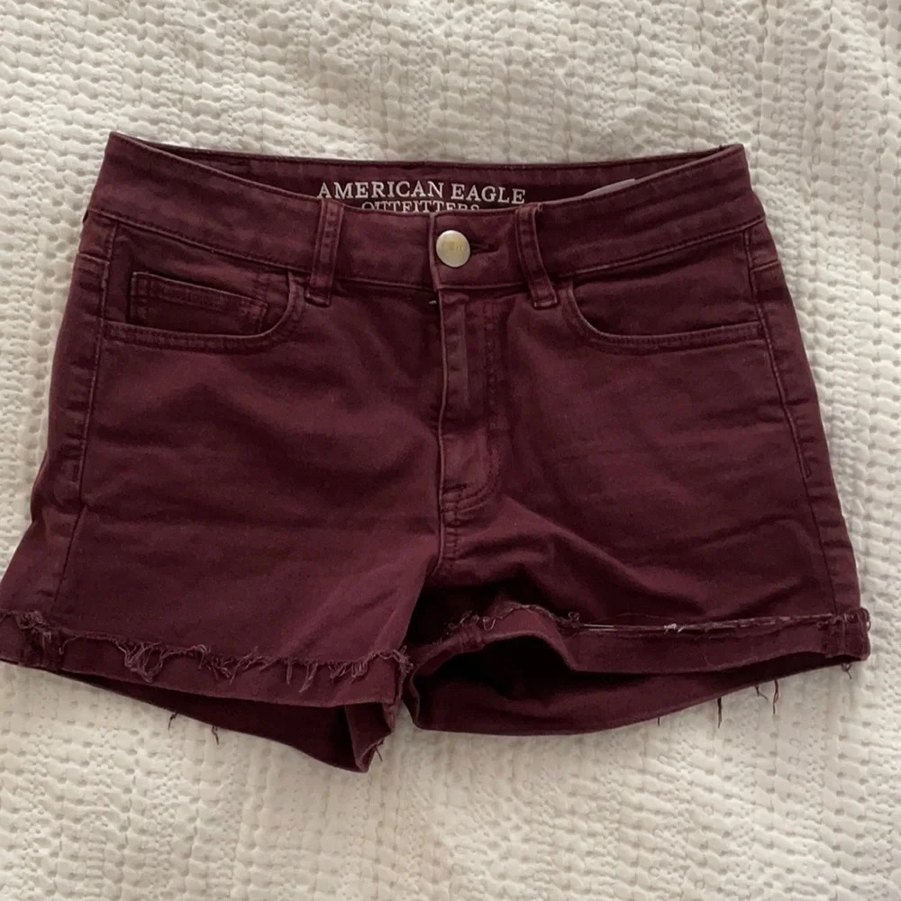American eagle high rise shortie super stretch